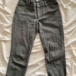 Grey heathered slacks